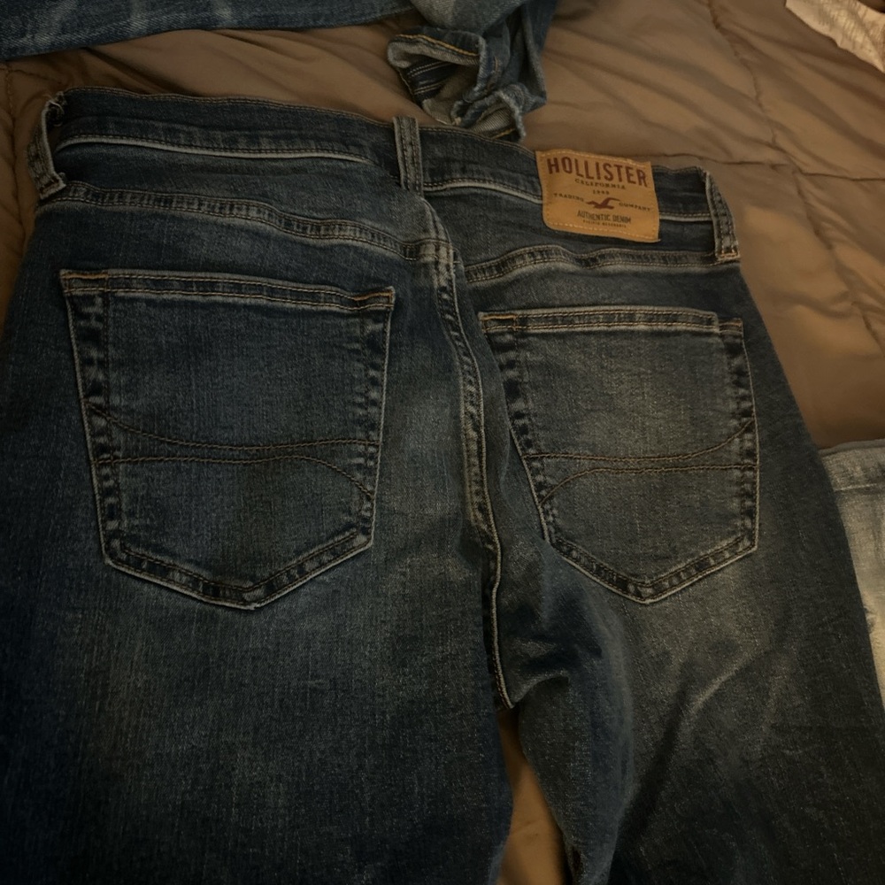Hollister Blue Slim Jeans Classic Denim